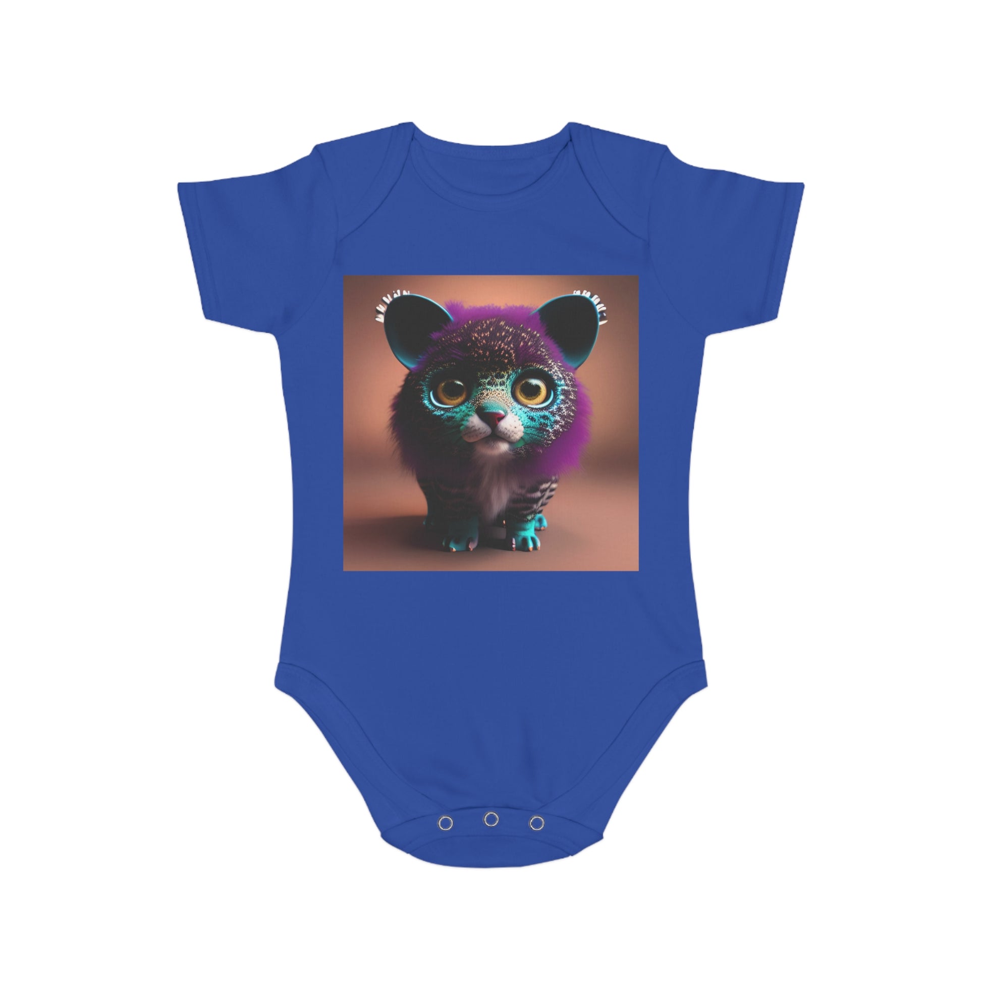 Short Sleeve Baby Bodysuit - HAYVYN