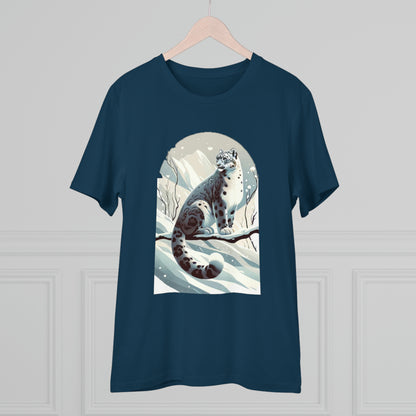 Organic Creator T-shirt - Unisex Snow Leopard