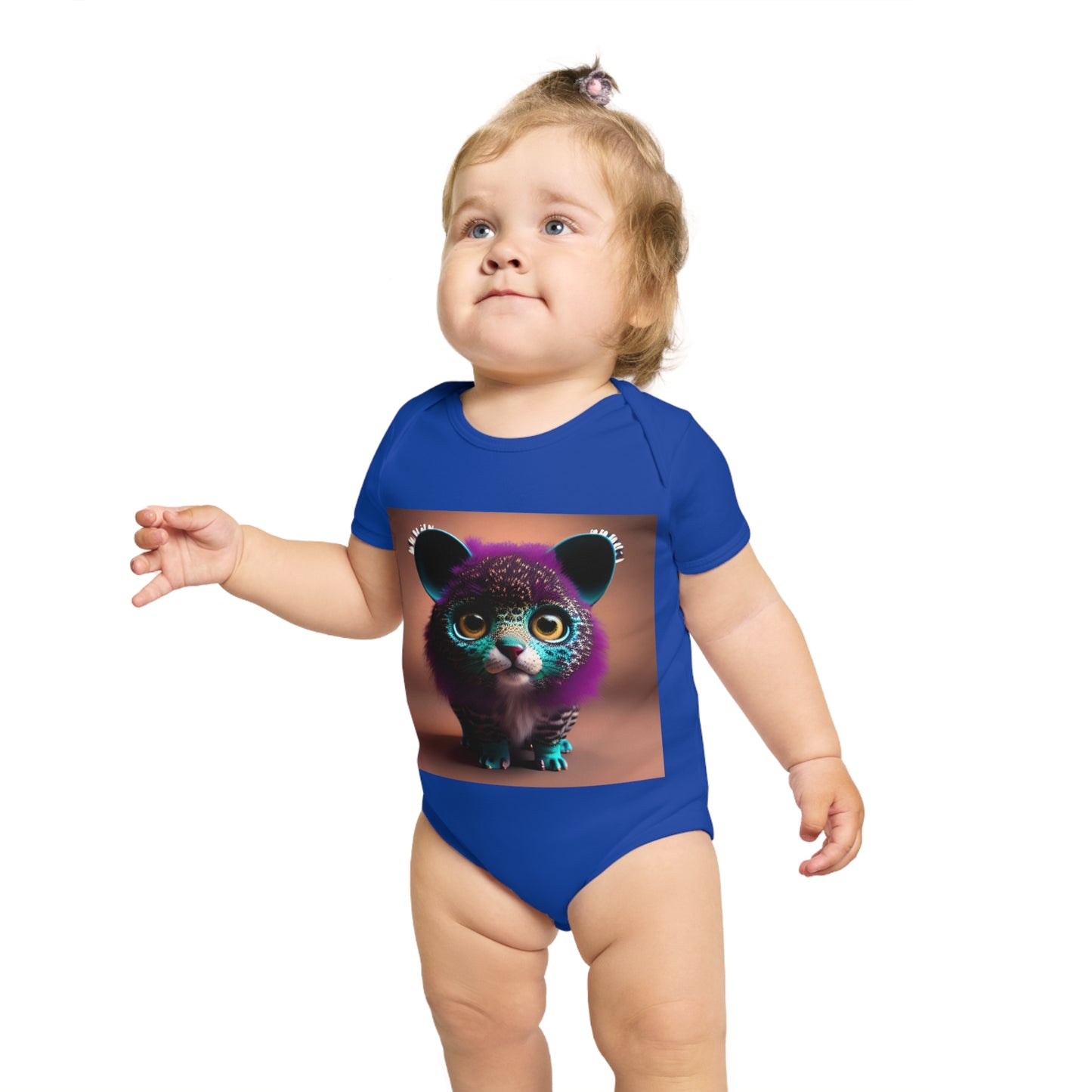 Short Sleeve Baby Bodysuit - HAYVYN