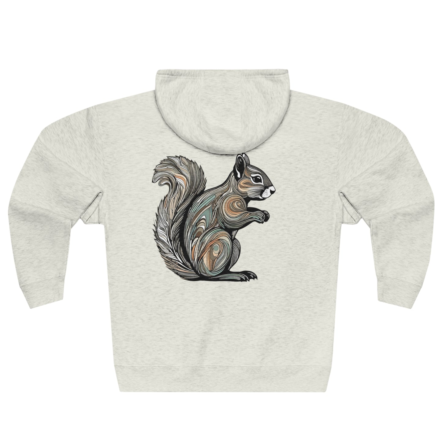 Unisex Premium Full Zip Hoodie-Squirrel