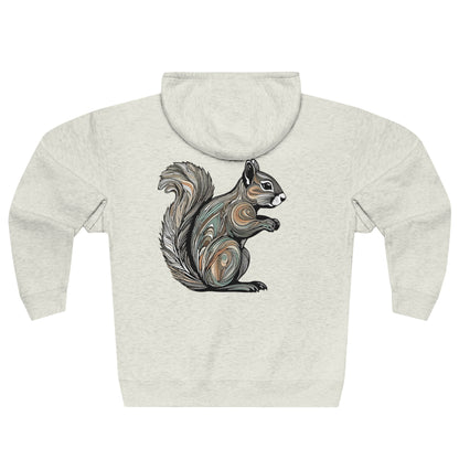 Unisex Premium Full Zip Hoodie-Squirrel