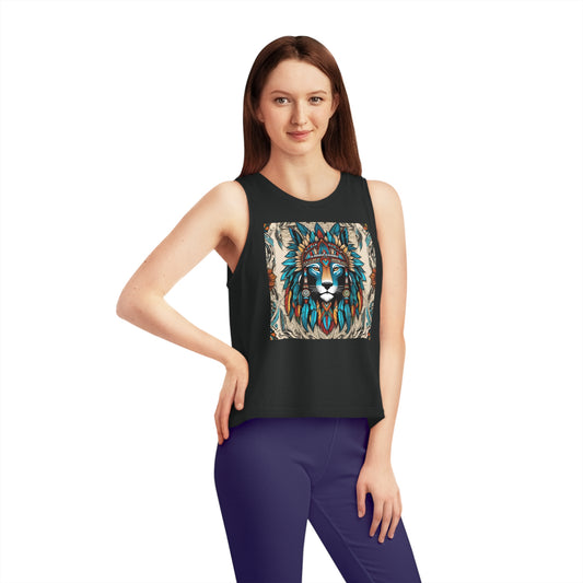 Women's Dancer Cropped Tank Top - HAYVYN