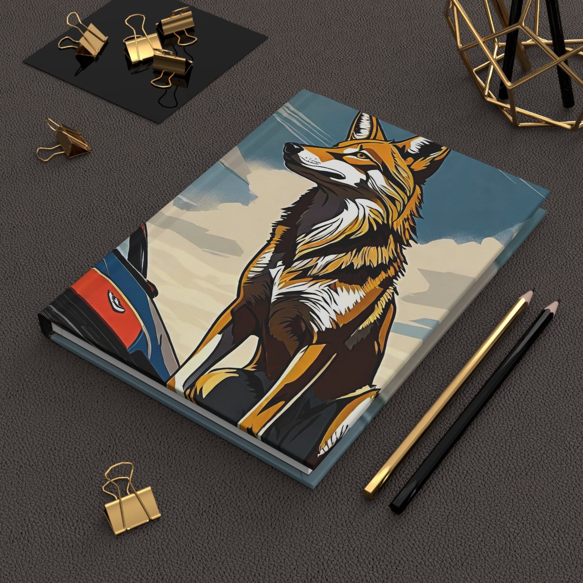 Hardcover Journal Matte~Coyote - HAYVYN