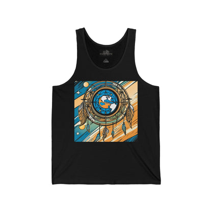 Unisex Jersey Tank Earth