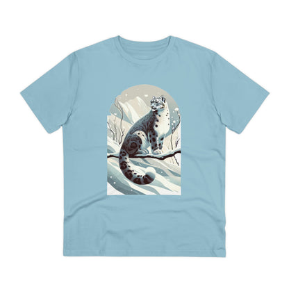 Organic Creator T-shirt - Unisex Snow Leopard