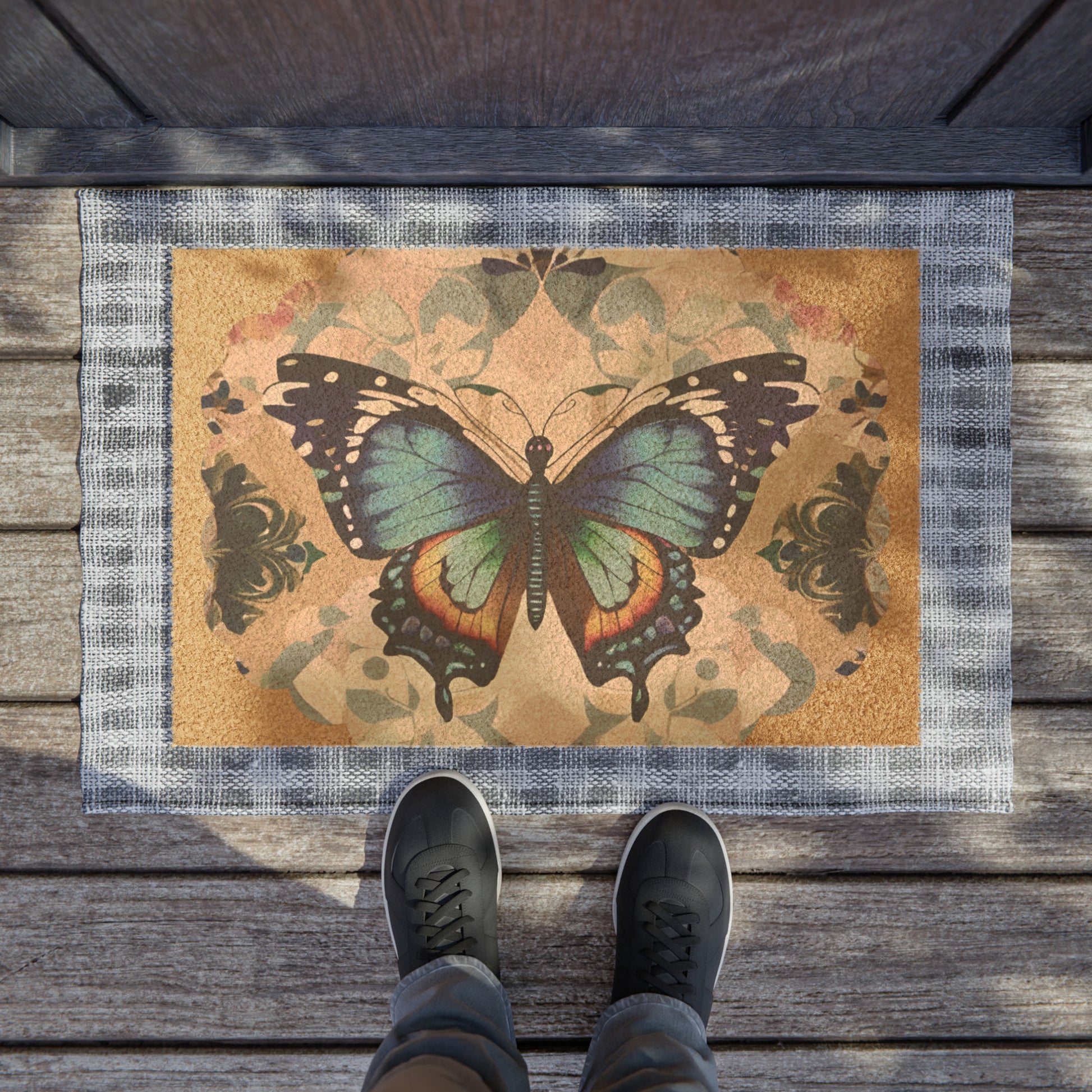 Butterfly Doormat - HAYVYN