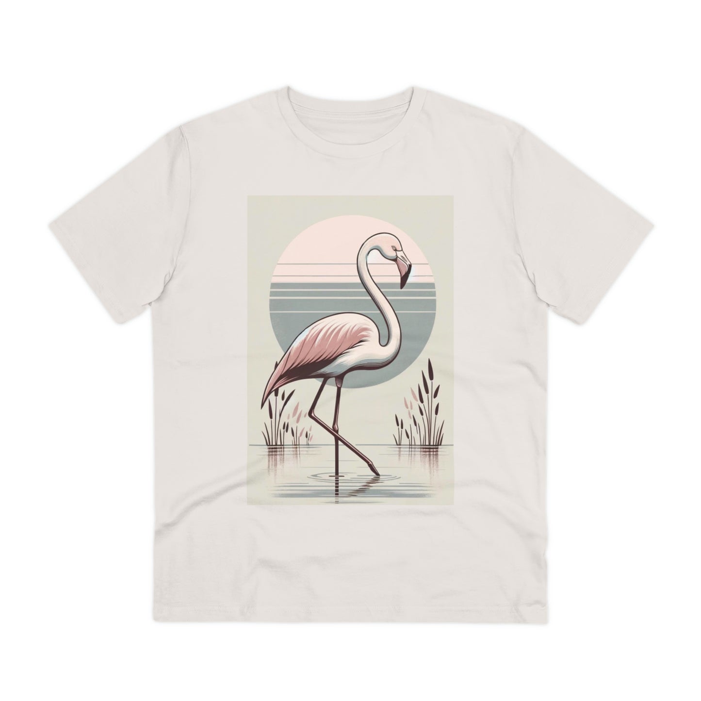 Organic Creator T-shirt - Unisex Flamingo