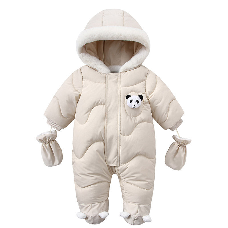 Baby jumpsuit for autumn and winter