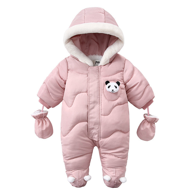 Baby jumpsuit for autumn and winter