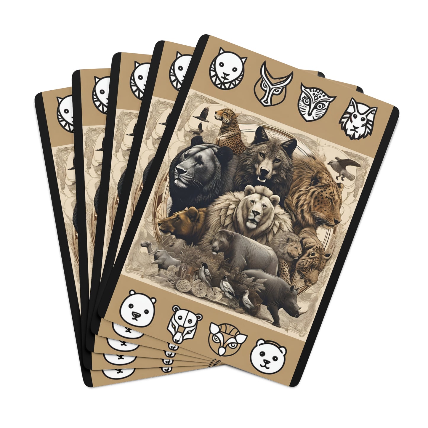 Custom Poker Cards~ Wildlife