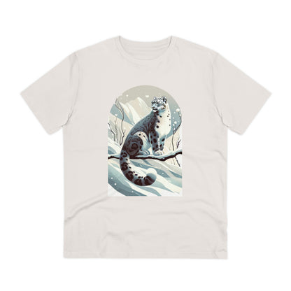 Organic Creator T-shirt - Unisex Snow Leopard