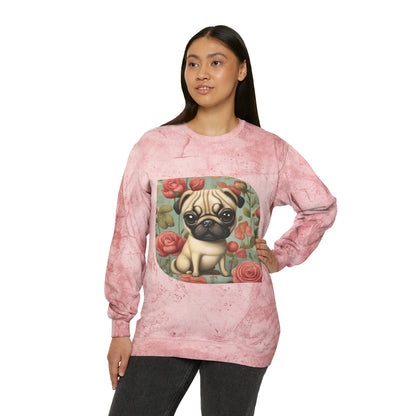 Unisex Color Blast Crewneck Sweatshirt - HAYVYN