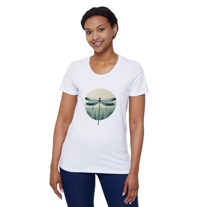 Women's Organic Short Sleeve T-Shirt Dragonfly