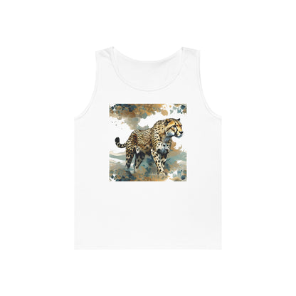 Unisex Heavy Cotton Tank Top~Cheetah