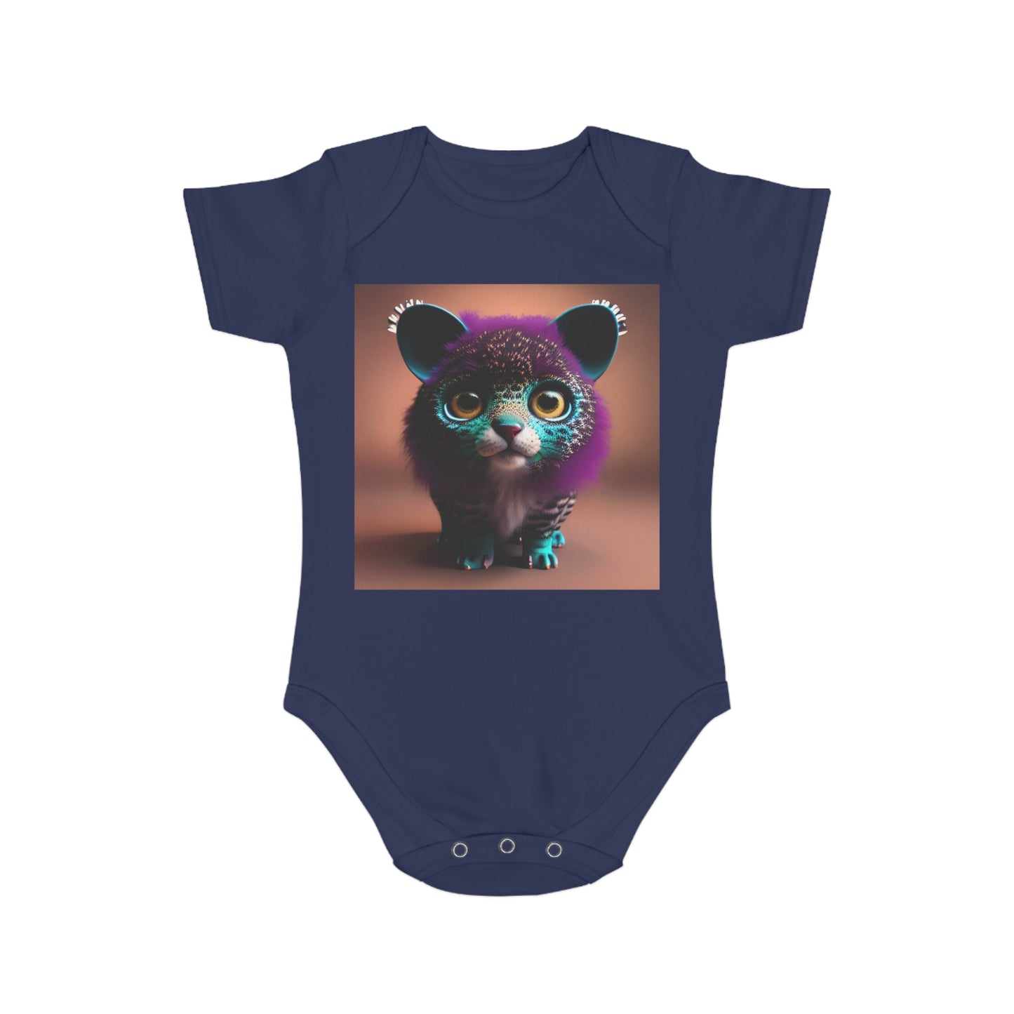 Short Sleeve Baby Bodysuit - HAYVYN