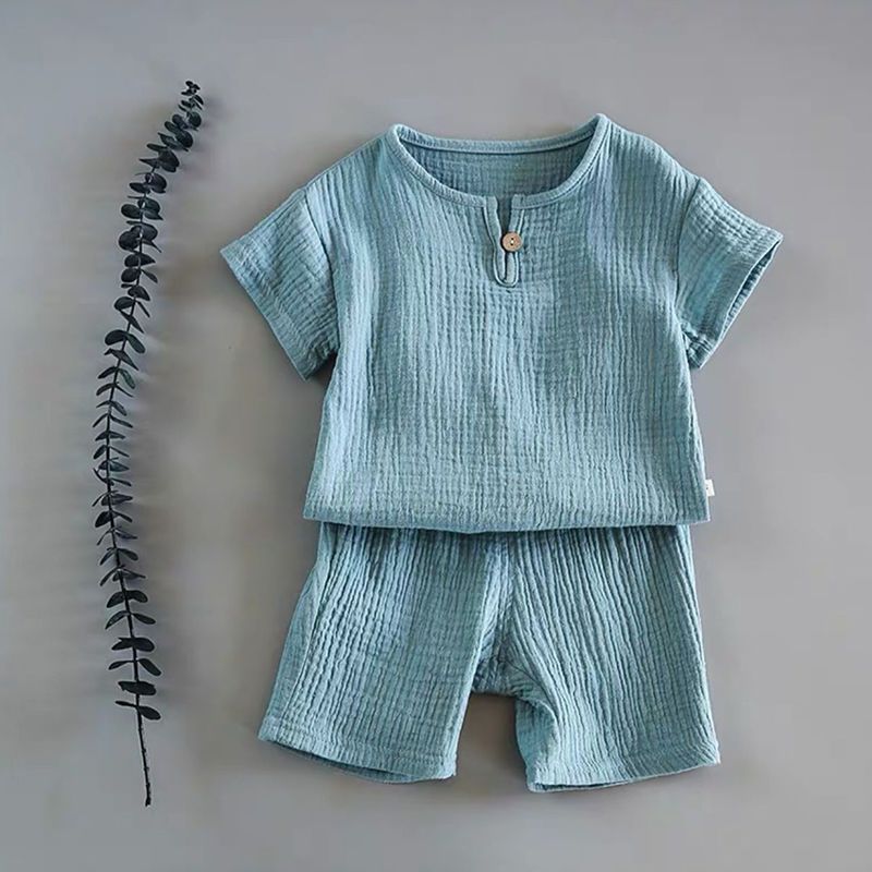 Thirteen lines of children's clothing boys and girls baby short-sleeved summer clothes new children's summer clothes