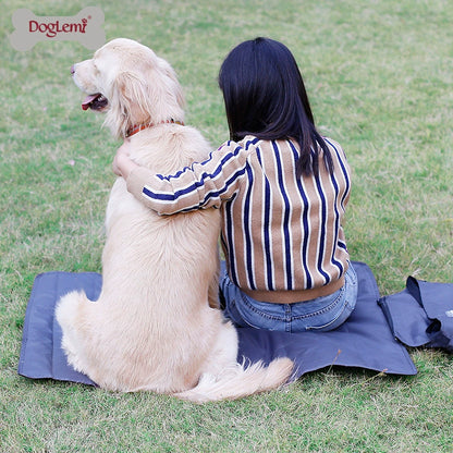 Pet Camping Equipment Outdoor All Year Round Foldable Easy Storage Portable Mat Waterproof Warm Large, Medium and Small Dogs - HAYVYN