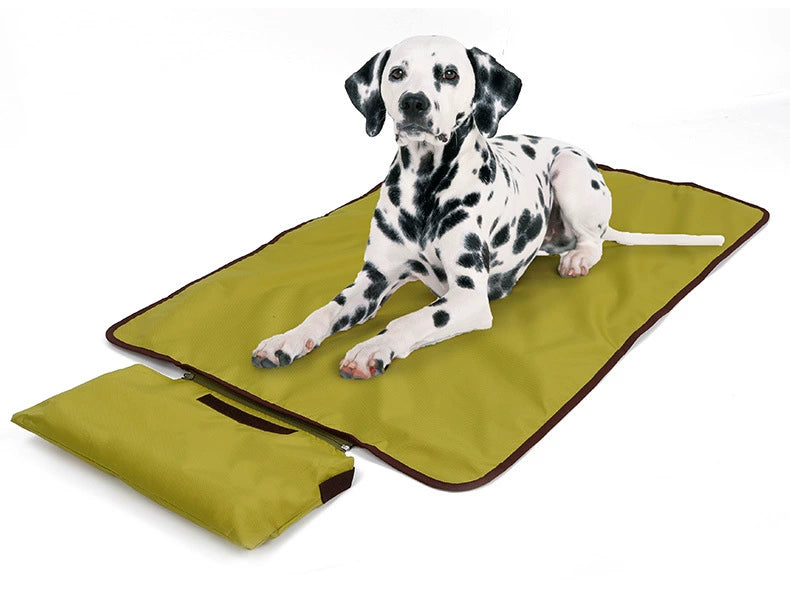 Pet Camping Equipment Outdoor All Year Round Foldable Easy Storage Portable Mat Waterproof Warm Large, Medium and Small Dogs - HAYVYN