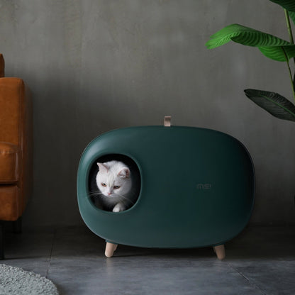 Makesure Modern Cat Litter Box And Tray - HAYVYN