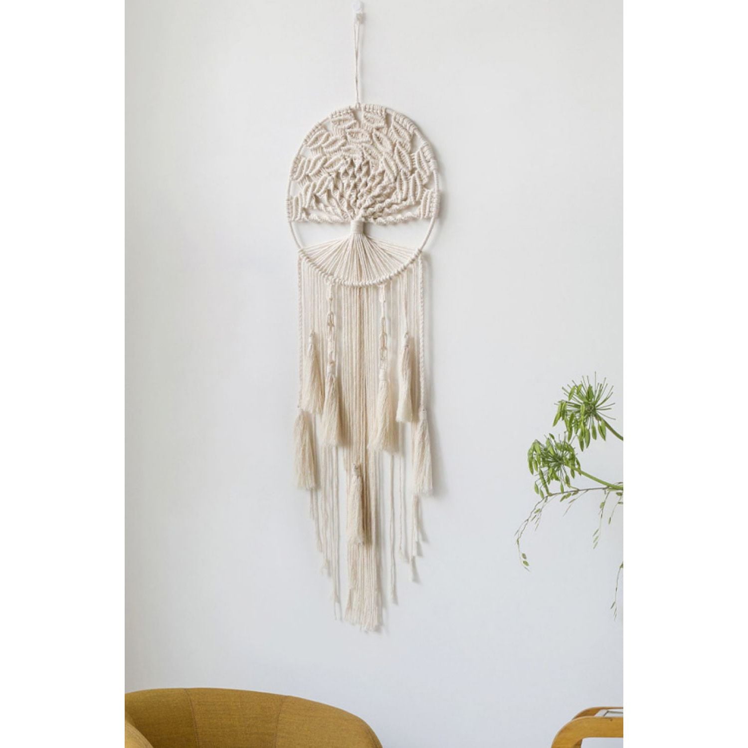 Bohemian Hand-Woven Lifetree Wall Hanging - HAYVYN