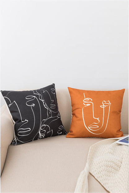 2-Pack Decorative Throw Pillow Cases - HAYVYN