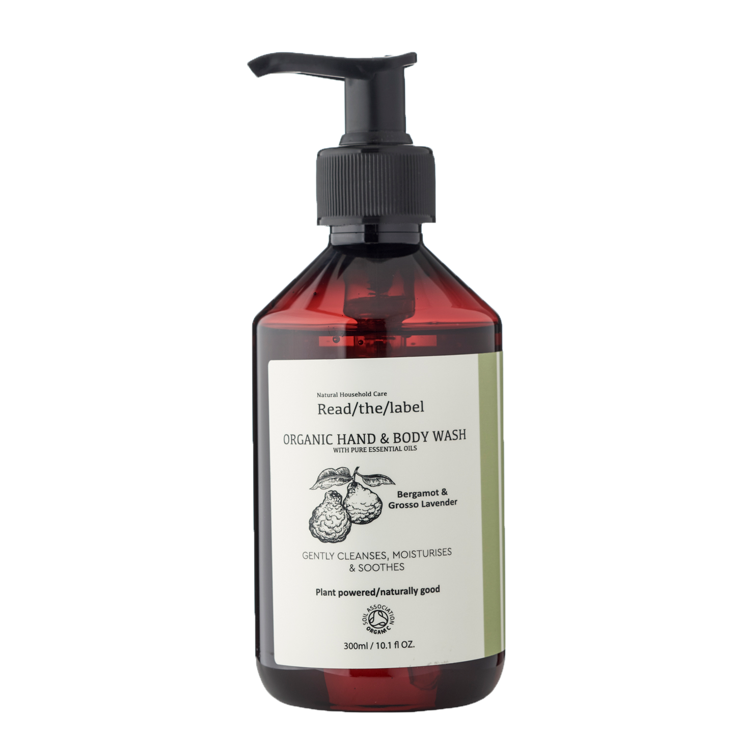 Organic Hand and Body Wash - Bergamot and Grosso Lavender 300ml-trend