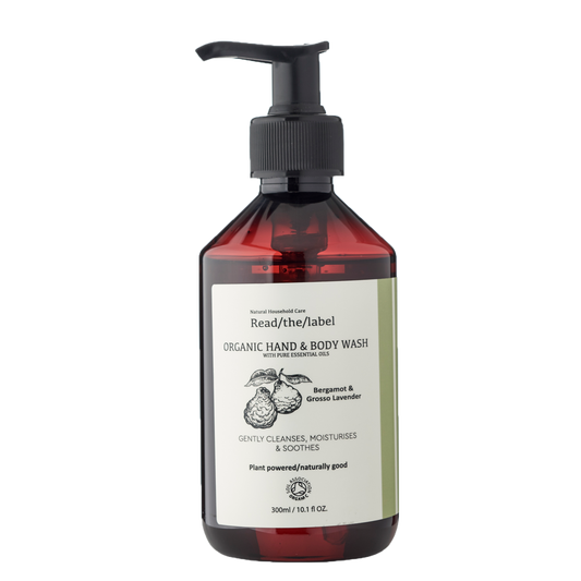 Organic Hand and Body Wash - Bergamot and Grosso Lavender 300ml-trend